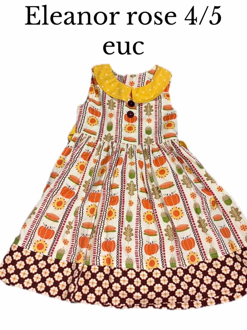 Eleanor rose fall thanksgiving dress